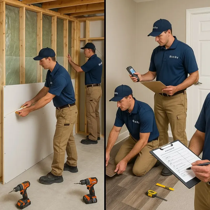 Repairs and Reconstruction process in Henry County, OH